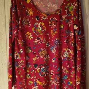 Lularoe L Beautiful Floral Brand New Sweater
